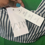 ZARA NWT  Cropped Denim Top size Small Photo 5