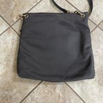 Henri Bendel Lg Gray Nylon JETSETTER Convertible Backpack Crossbody Gold Hardwar Photo 3