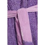 Retrofête 💕RETROFETE💕 Gabrielle Sequin Robe Mini Wrap Dress ~ Violet Small S NWT Photo 8