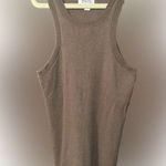 Bohme LucyWhims The Drop Olive Green Sweater Tank Top Photo 0