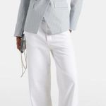 Veronica Beard  Miller Seersucker Striped Dickey Jacket Blue/White Sz 4 Photo 1