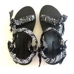Arizona Love Trekky Black Bandana Summer Eco Conscious Platform Sandals 38 (7.5) Photo 6