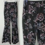 Free People Retro 70s Bohemian Born to be Wild Printed Flare Pants Size 0 XS Photo 3