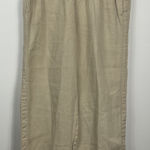 Quince 100% European Linen Wide Leg Pants, Drawstring Waist, Relaxed Fit, Size L Photo 0