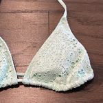 Mossimo Mint Triangle Binkini Top (Size S) and Bottom (Size M) Green Photo 3