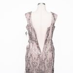 Alex Evenings  -  Sequined Embroidered Square-Neck Gown Photo 11