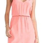 Amanda Uprichard  Mini Dress S Neon Ballet Silk Easy Pocket Resort Summer Chic Photo 0