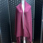 Wine Burgandy Pashmina Shawl Wrap Scarf Wedding Bridesmaid Evening Dress Elegant Red Photo 1