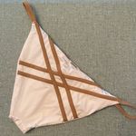 Beach Bunny  Bikini Bottom Gold White Photo 3