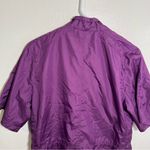 Storm Pack Short Sleeve Windbreaker Jacket Purple M Size M Photo 6