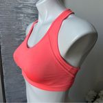 Gap  Vibrant Coral Racerback Sports Bra Size 34C Photo 2