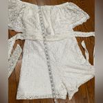 Fashion to figure  White Lace Romper Photo 6