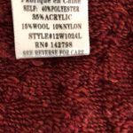 Love Riche  size medium cranberry sweater knit dress Photo 3