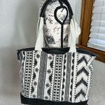 Lucky Brand | Canvas And Suede Shoulder Bag Tote Photo 1