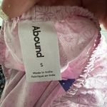 Abound  Pink Daisy Sakura Halter Dress SMALL sleeveless NEW Photo 8