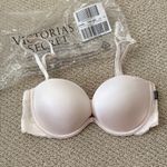 PINK - Victoria's Secret NEW Victoria’s Secret PINK Date Plunge Push Up Multi-Way Bra White Lace 32C NWT Photo 1