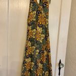 Soul Flower Multicolor Floral Midi Dress Yellow Size undefined Photo 1