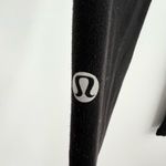 Lululemon  Wunder Under Pant Reversible Quilt Print Waist/ Solid Black size 6 Photo 5