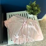 Kimberly Baby Pink Flowy Skirt Photo 1