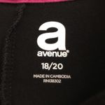 Avenue  black with pink trim zip up hoodie jogger set 18/20 Photo 5