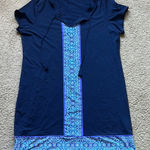 Lands' End Land’s End Blue Shift Dress Photo 0