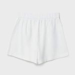 Stradivarius  White High Waist Women's Shorts Photo 4