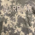 Lacausa NWT  Anthropology Warrior Tie Dyed Crewneck Sweatshirt Blue Grey … Photo 4