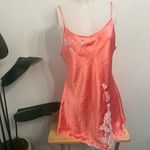 Victoria's Secret Vintage  Nightie Slip Satin and Cream Lace Lingerie robe set SL Photo 1