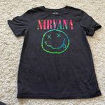 Nirvana Black T Shirt size Medium Photo 1
