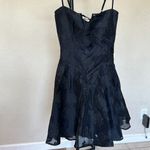 House Of CB  'Serenita'‎ Black Floral Lace Back Mini Dress NWOT Size S Photo 8