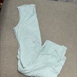 Pink Lily Green Asymmetrical Wrap Halter Mini Dress Photo 2