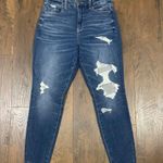American Eagle  The Dream Jean Distressed Curvy Hi-Rise Jegging Jeans Photo 0