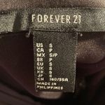 Forever 21 Business Two Pocket Knee High A-Line Skirt Size Small Black Photo 4