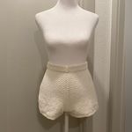 Forever 21 NWT F21 White Cream Crochet Lace Shorts - Large Photo 1