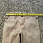 Anthropologie khaki beige straight leg pants size 27 Photo 9