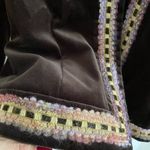 Saks 5th Avenue  Chocolate Brown Velvet Blazer - Size 12 Photo 9