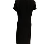 Norma Kamali X Revolve Short Sleeve Black Dress Photo 3