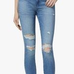 joe's jeans  The Charlie Distressed high rise skinny crop Photo 0