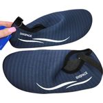 SixSpace Bathing WaterSports Shoes Womens UK 7.5/US 9.5 Dark Blue Bendable NWT Photo 3