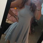 Lulus Light Blue Dress Photo 3