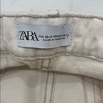 ZARA  Cram colour Jeans Photo 2