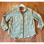 Levitate clothing Camden NWOT 2021 green corduroy jacket size small Photo 2