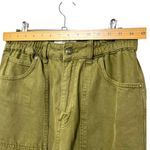 Free People Ezra Cargo Jeans Women’s Size 29 Green Utility Pocket Cotton Photo 12