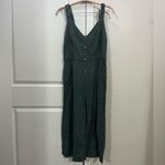 Greylin  Green Button Jumpsuit Size XL Photo 0