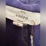 Entro  faded blue collared sleeveless top NWT Photo 4