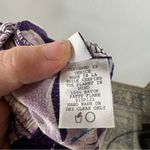 Flynn Skye  Purple Floral Patty Flare Pants Size Medium Photo 5