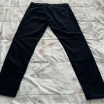 Banana Republic  black satin skinny jeans, size 29/8 preppy minimalist comfort Photo 7