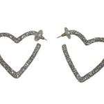 BaubleBar Reva Heart Earrings Gold Photo 0