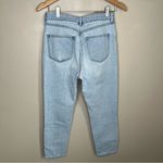 PacSun  Los Angeles Mom Light Denim High Waisted Ankle Cropped Jeans Size 27 Photo 6