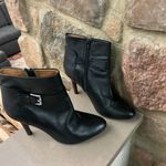 Coach Black Heeled Boots with Stiletto Heel and Sleek Design Size 10 B HOT! Photo 3